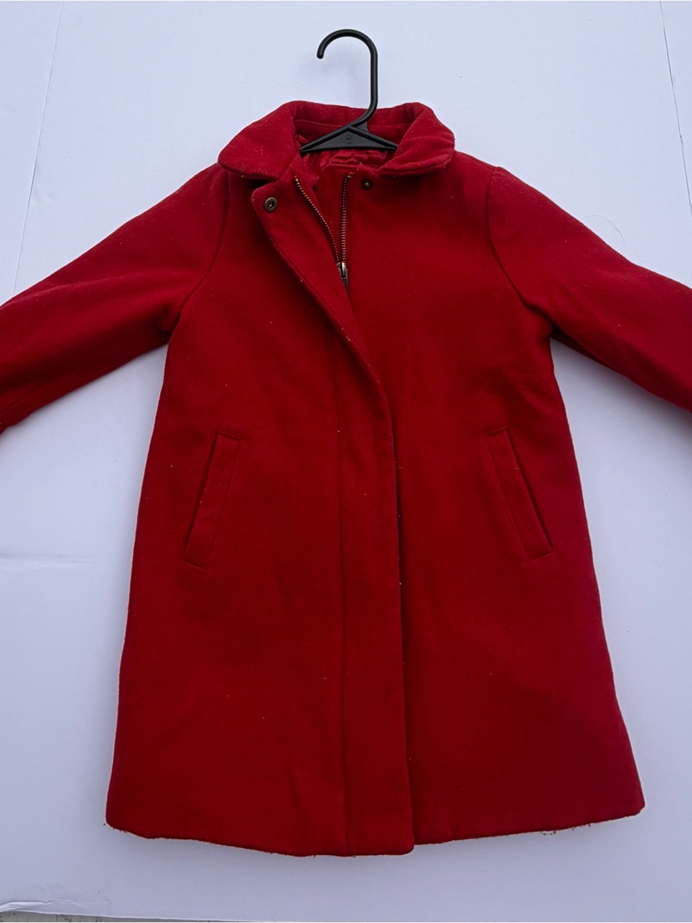 Baby GAP Red Pea Coat